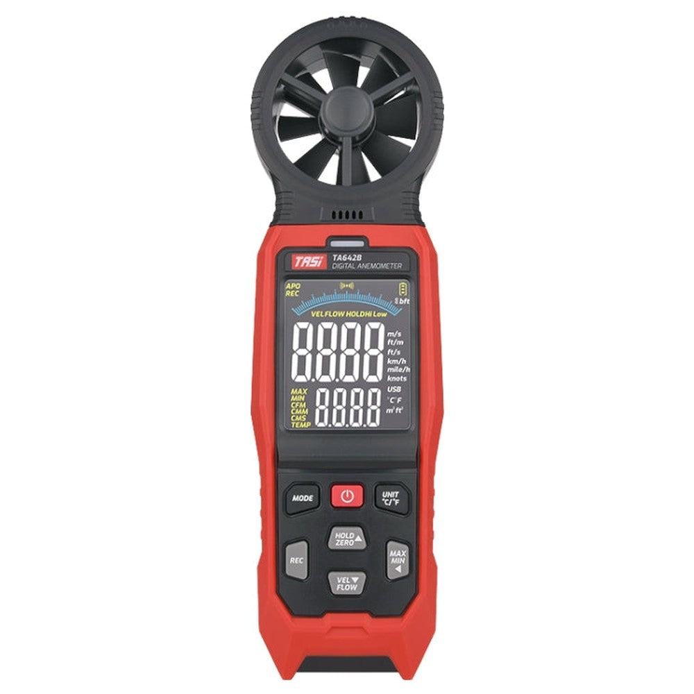 Portable Digital Wind Speed Meter Air Volume Tester, TASI TA642A, TASI TA642B, TASI TA642C
