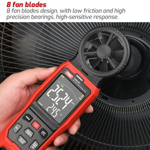 Portable Digital Wind Speed Meter Air Volume Tester, TASI TA642A, TASI TA642B, TASI TA642C