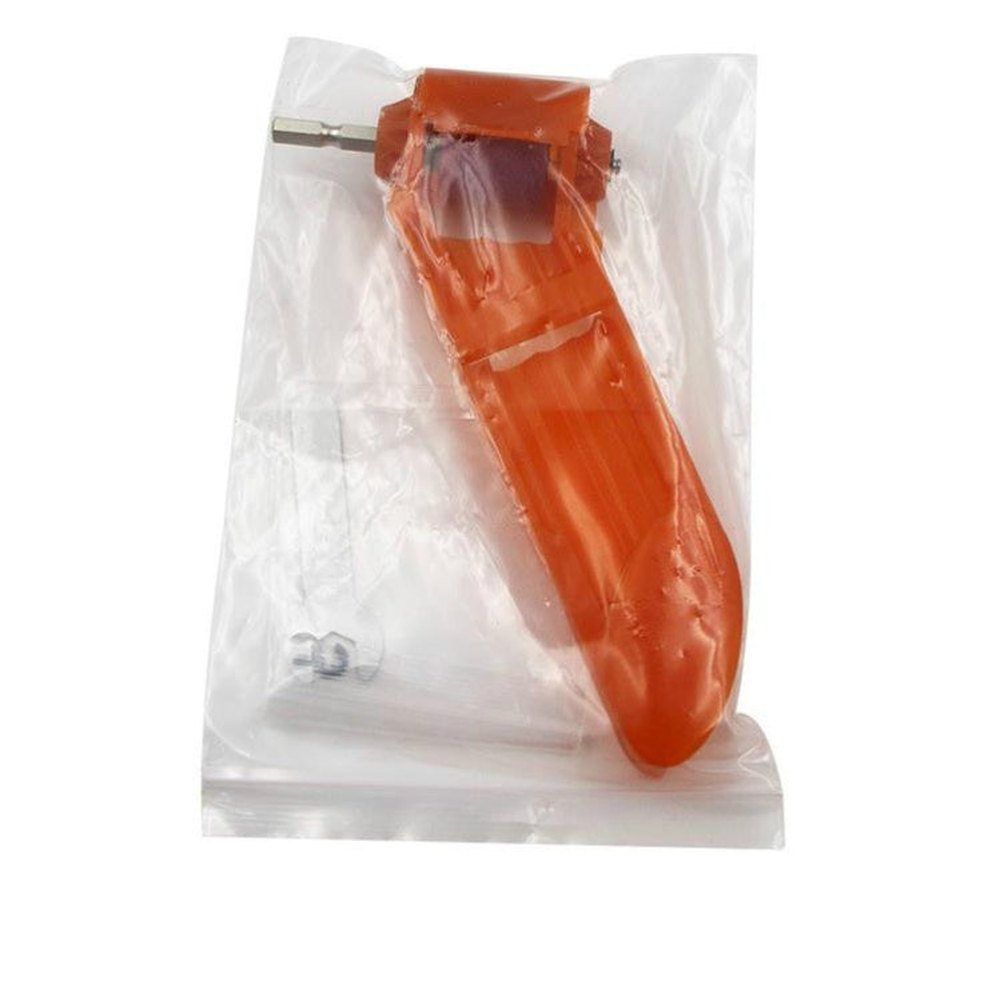 Portable Iron Straight Shank Twist Drill Bit Grinder, With Bucket Orange, With Bucket Blue, Accessories, Grindstone, No Buckle Dark Orange, No Buckle Blue - laboratorydeal