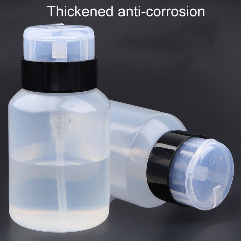 Portable Leak - Proof Alcohol Bottle With Lock Household Cleaning Volumetric Empty Bottle, 250ml - laboratorydeal