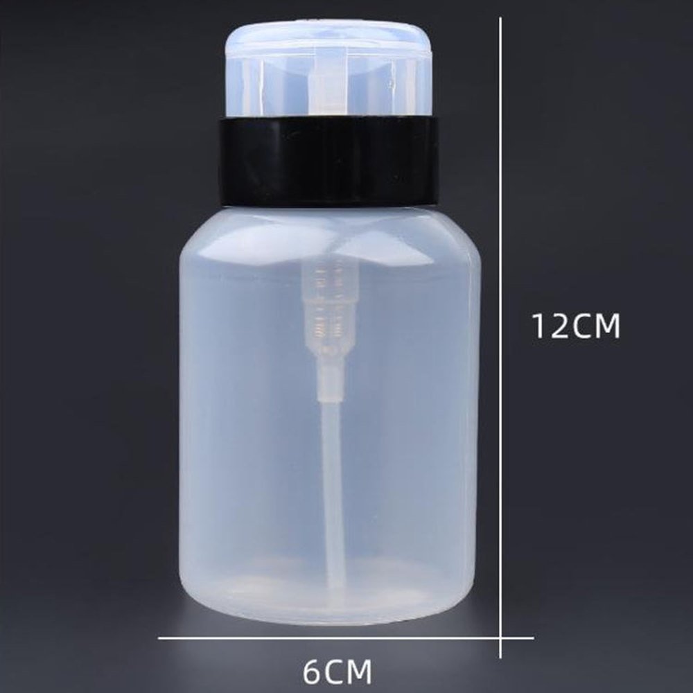 Portable Leak - Proof Alcohol Bottle With Lock Household Cleaning Volumetric Empty Bottle, 250ml - laboratorydeal