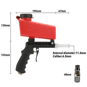 Portable Manual Sandblaster Air Pump Derusting Spraying Tool, Manual Sandblaster - laboratorydeal