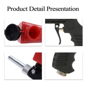 Portable Manual Sandblaster Air Pump Derusting Spraying Tool, Manual Sandblaster - laboratorydeal