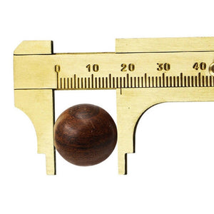 Portable Mini Brass Sliding 80mm Gauge Vernier Bead Jewelry Measuring Caliper, 80mm