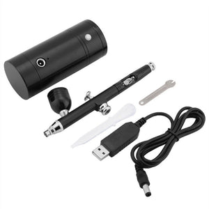 Portable Rechargeable Mini Electric Small Airbrush Air Pump Set Color Painting Tool For Painting, Airbrush Air Pump - laboratorydeal