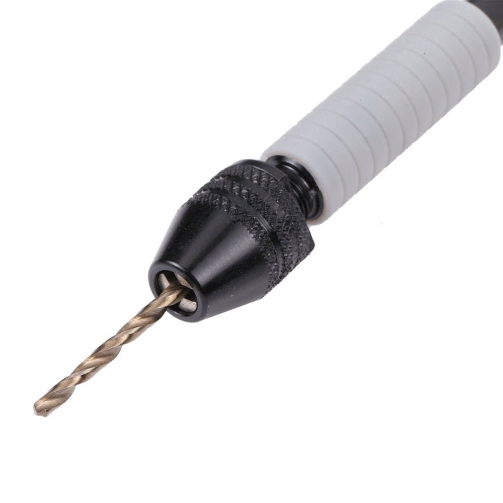 Precision Pin Vise Mini Twist Drill Bits Hand Drill Set, 8009, 8011 - laboratorydeal