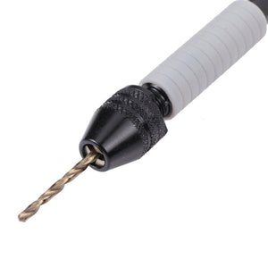 Precision Pin Vise Mini Twist Drill Bits Hand Drill Set, 8009, 8011 - laboratorydeal