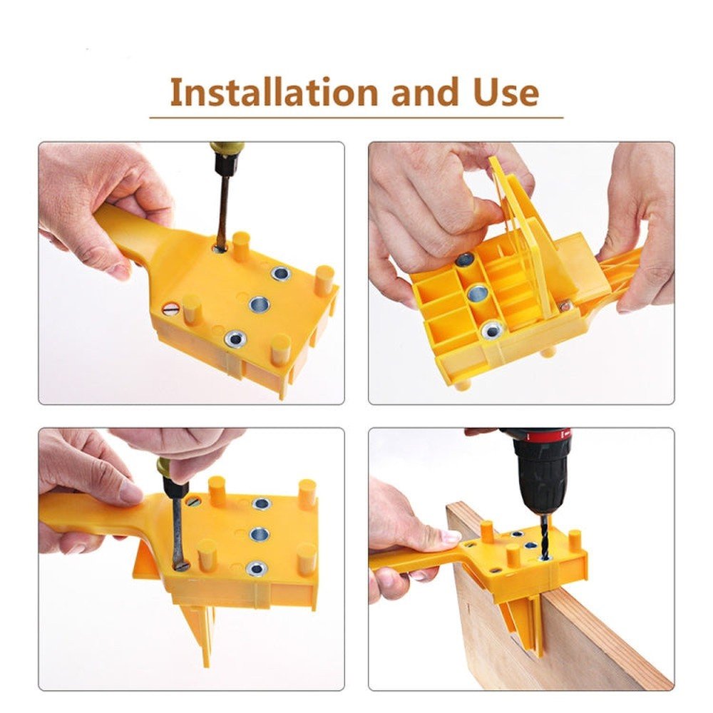 Punch Locator Straight Hole Puncher Woodworking Tools, Straight Hole Puncher - laboratorydeal