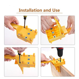 Punch Locator Straight Hole Puncher Woodworking Tools, Straight Hole Puncher - laboratorydeal
