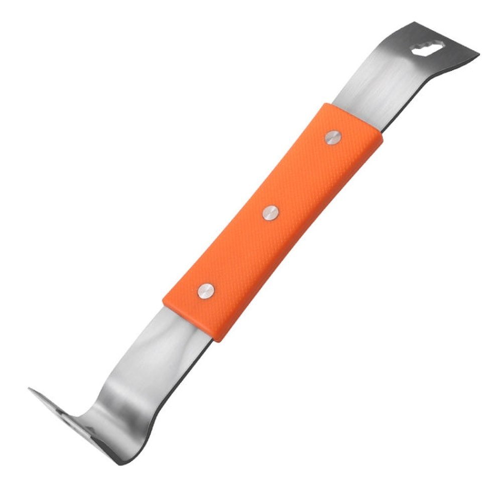 RUITOOL Stainless Steel Pry Bar Multi - Purpose Scraper Woodworking Decoration Non - Slip Nailer - laboratorydeal