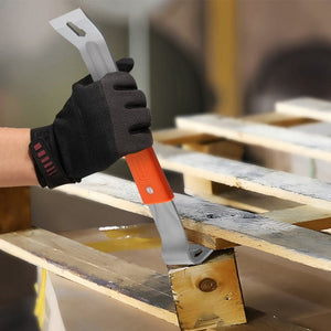 RUITOOL Stainless Steel Pry Bar Multi - Purpose Scraper Woodworking Decoration Non - Slip Nailer - laboratorydeal