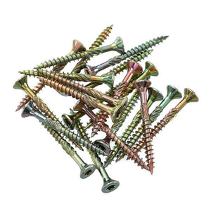 RUITOOL T25 100pcs Woodworking Screws Torx Self Tapping Screws, 5 x 80mm, 4.5 x 60mm, 4.5 x 45mm, 4.5 x 35mm - laboratorydeal
