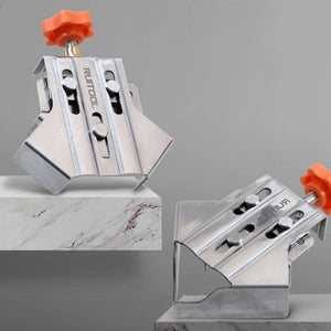 RUITOOL Woodworking Quick Splicing Positioner Stainless Steel Right Angle Fixing Clip, Opening Type, Closed Type - laboratorydeal