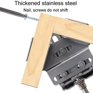 RUITOOL Woodworking Quick Splicing Positioner Stainless Steel Right Angle Fixing Clip, Opening Type, Closed Type - laboratorydeal