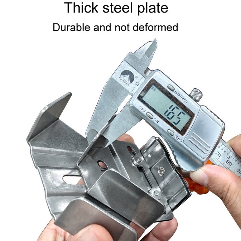 RUITOOL Woodworking Quick Splicing Positioner Stainless Steel Right Angle Fixing Clip, Opening Type, Closed Type - laboratorydeal