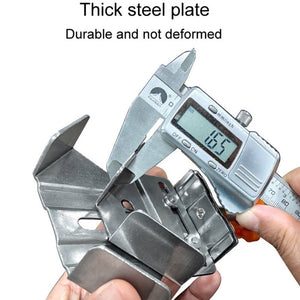 RUITOOL Woodworking Quick Splicing Positioner Stainless Steel Right Angle Fixing Clip, Opening Type, Closed Type - laboratorydeal