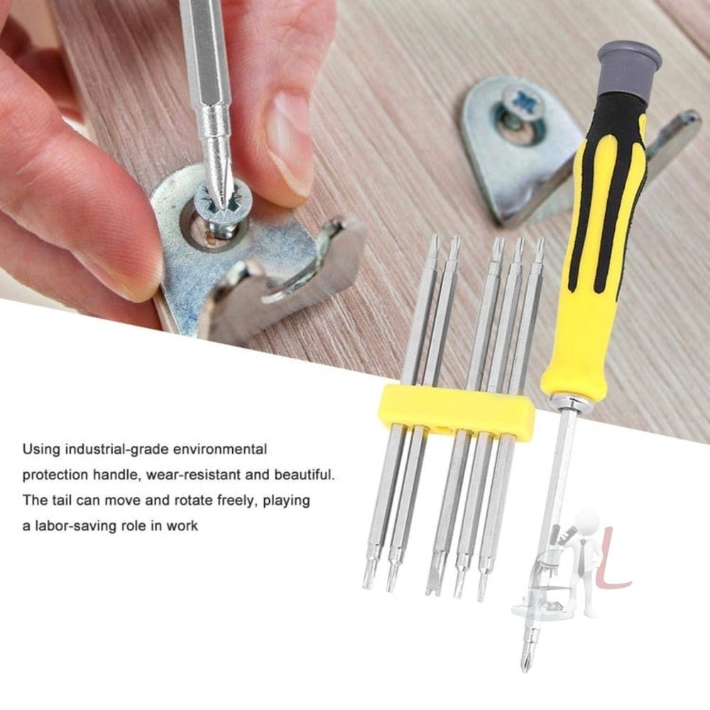 Repair Tool Screw Batch Multi - Use Screw Knife Set, 6 In 1 90mm, 6 In 1 80mm, 6 In 1 75mm - laboratorydeal