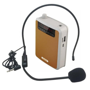 Rolton K300 Portable Voice Amplifier Supports FM Radio/MP3, Purple, Green, Black, Orange - laboratorydeal