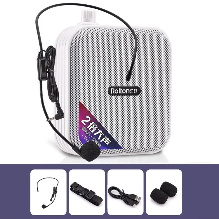 Rolton K600 7.4V Bluetooth Audio Speaker Megaphone Voice Amplifier Without Transmitter, Without Transmitter - laboratorydeal