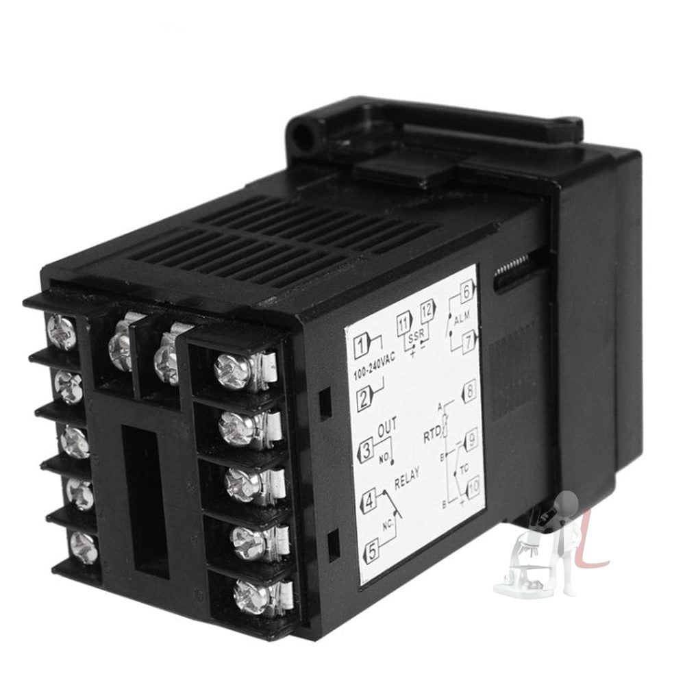 SINOTIMER MC101 Universal Input Short Case PID Intelligent Temperature Controller Meter Heating Cooling Relay SSR Solid State Output, MC101