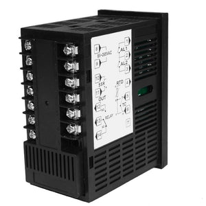 SINOTIMER MC401 Universal Input Short Case PID Intelligent Temperature Controller Meter Heating Cooling Relay SSR Solid State Output, MC401
