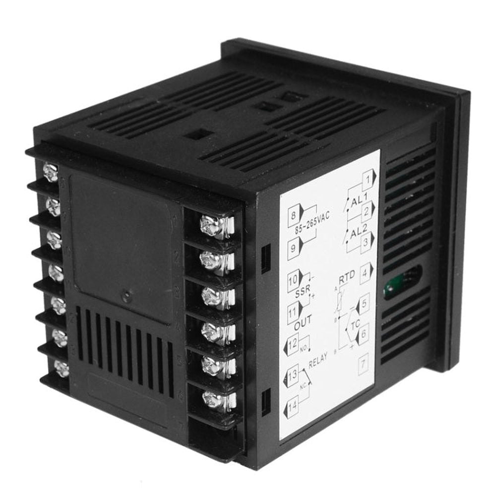 SINOTIMER MC701 Universal Input Short Case PID Intelligent Temperature Controller Meter Heating Cooling Relay SSR Solid State Output, MC701