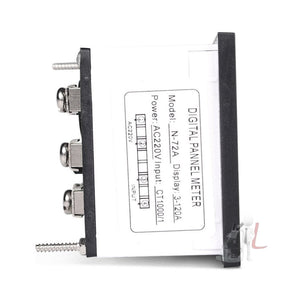 SINOTIMER N-72A AC Current Signal Indicator Square Turntable LED Digital Ammeter, N-72A