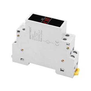 SINOTIMER SDM011 Modular Din Rail Type AC Single-Phase Digital Voltmeter Electronic Instrumentation, SDM011