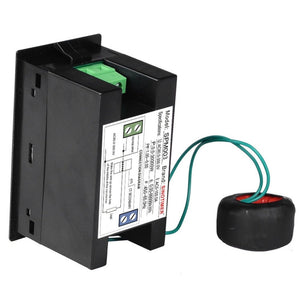 SINOTIMER SPM003 AC LED Digital Voltmeter Frequency Factors Meter Power Monitor, AC80-300V 100A, AC200-450V 100A