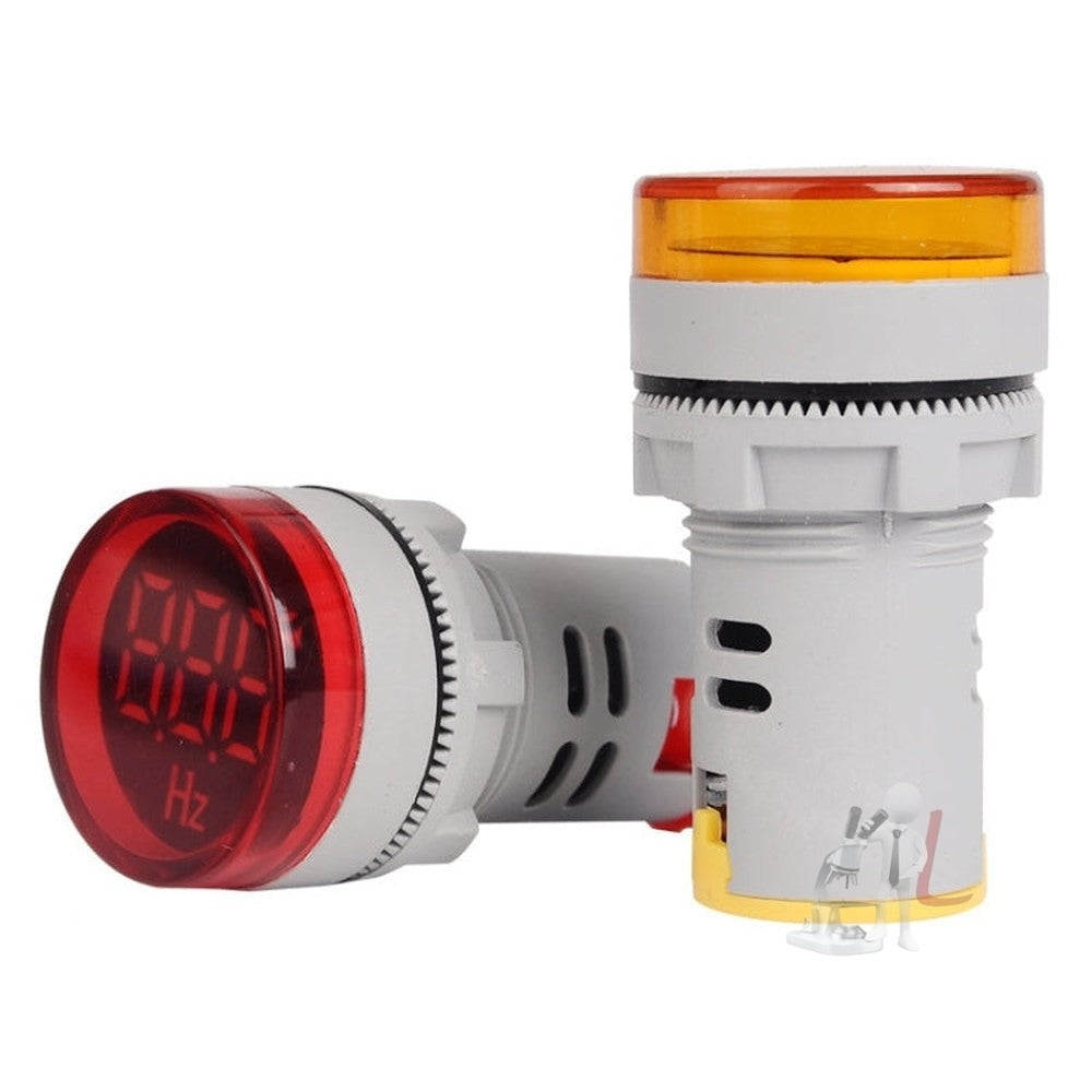 SINOTIMER ST16HZ 20-75Hz AC Frequency 22mm Round Opening LED Digital Signal Indicator Light, ST16HZ