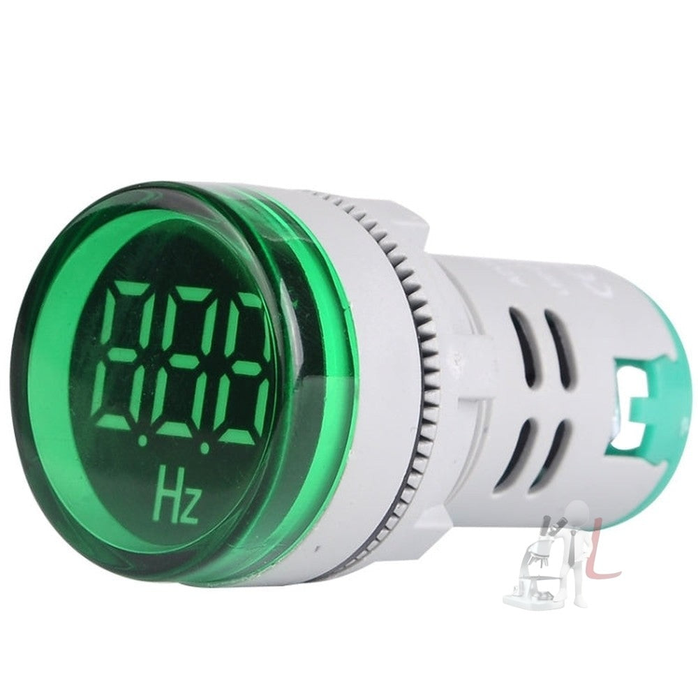 SINOTIMER ST16HZ 20-75Hz AC Frequency 22mm Round Opening LED Digital Signal Indicator Light, ST16HZ