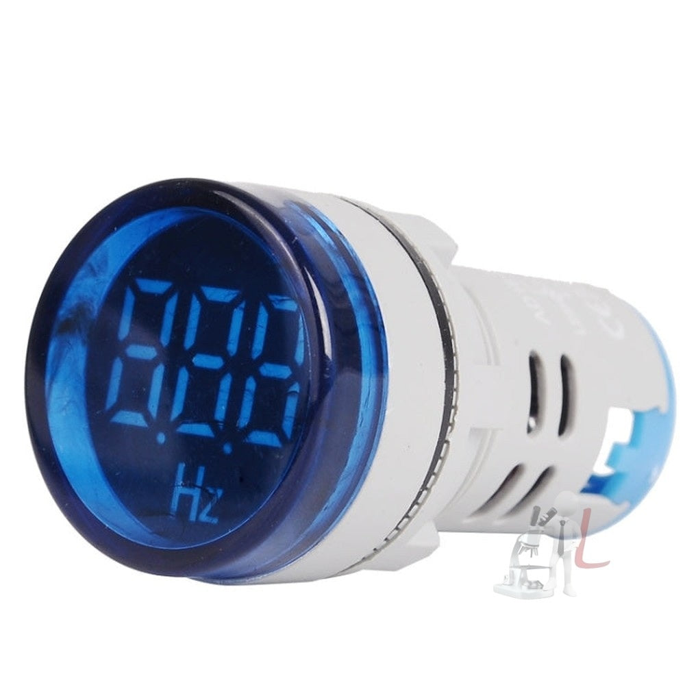 SINOTIMER ST16HZ 20-75Hz AC Frequency 22mm Round Opening LED Digital Signal Indicator Light, ST16HZ