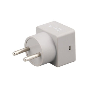 SINOTIMER V-PL Square Insert Type Household Digital AC Voltmeter EU Plug, V-PL EU Plug