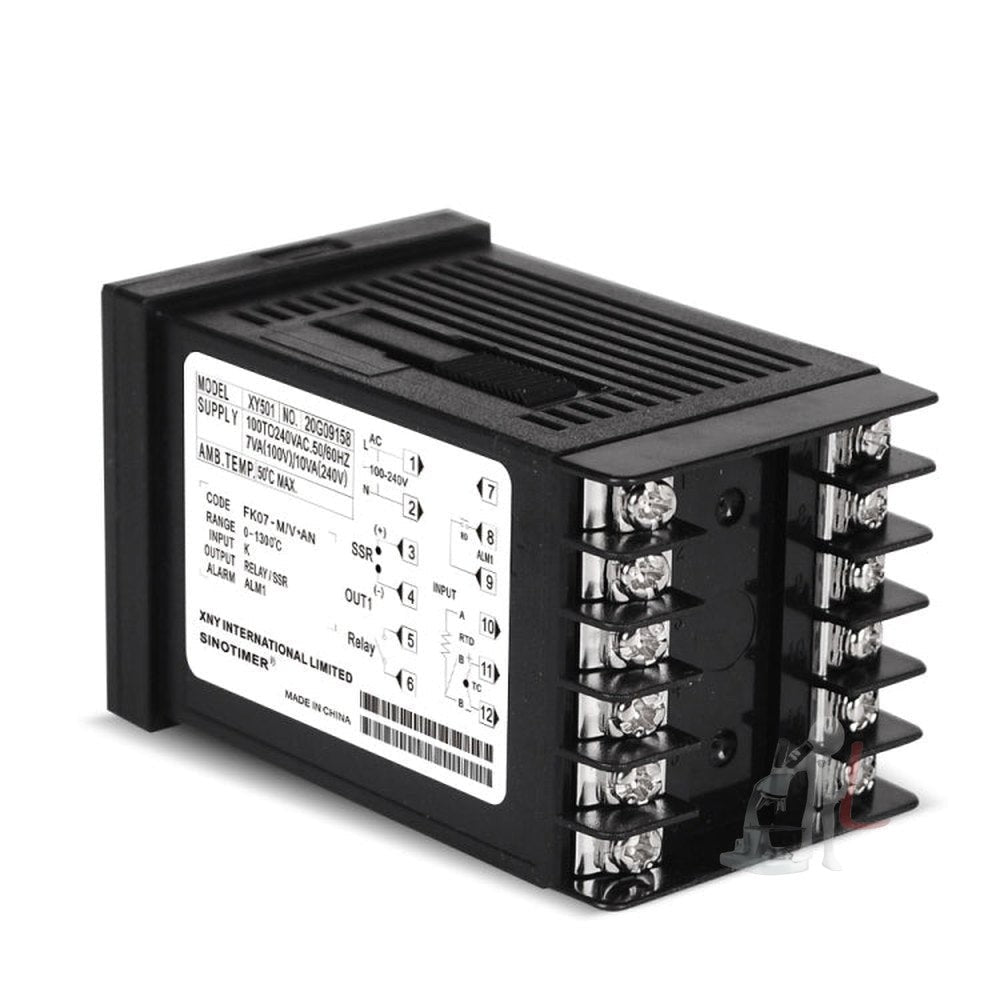 SINOTIMER XY501 Short Shell Intelligent PID Temperature Control Instrument Heating Refrigeration Relay SSR Solid State Output, XY501
