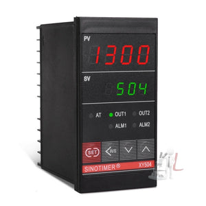 SINOTIMER XY504 Smart Temperature Control Instrument Short Case PID Heating Refrigeration Relay SSR Solid State Output, XY504