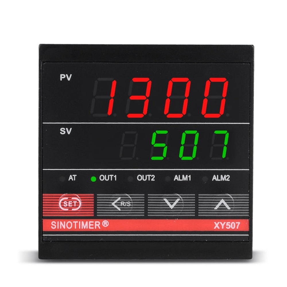 SINOTIMER XY507 Smart Temperature Control Instrument Short Shell PID Heating Relay SSR Solid State Output, XY507