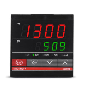 SINOTIMER XY509 Smart Temperature Control Instrument Short Case PID Heating Relay SSR Solid State Output, XY509