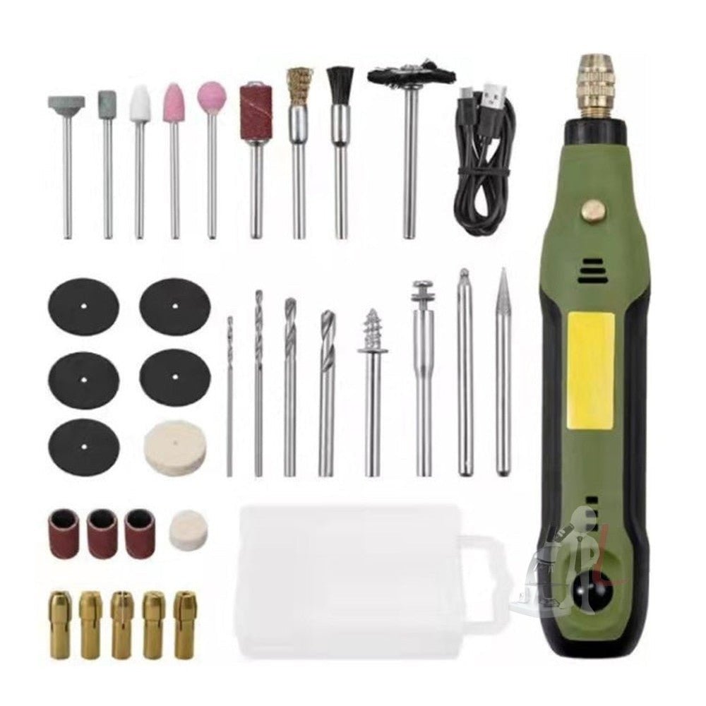 SLITE P - 500 - 23 Charging Mini Electric Drill DIY Carving Tool, P - 500 - 23 - laboratorydeal