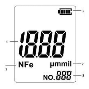 SNDWAY High-precision Car Paint Finish Coating Thickness Gauge Paint Measuring Instrument, SW6310A Standard Edition, SW6310B Upgrade Edition