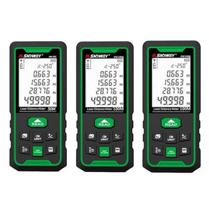 SNDWAY High-precision Indoor and Outdoor Green Laser Rangefinder, Distance:, 50m, 70m, 100m