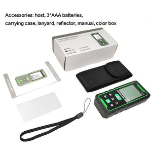 SNDWAY High-precision Indoor and Outdoor Green Laser Rangefinder, Distance:, 50m, 70m, 100m