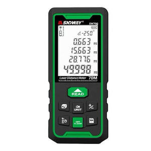 SNDWAY High-precision Indoor and Outdoor Green Laser Rangefinder, Distance:, 50m, 70m, 100m