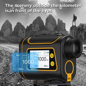 SNDWAY Rangefinder Instrument Outdoor Telescope Golf Measuring Instrument, SW800B 800m, SW1000B 1000m, SW1500B 1500m