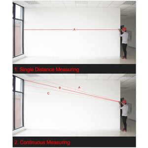 SNDWAY SW-T10S Laser Digital Mini Rangefinder Laser Ruler