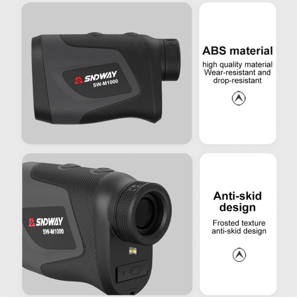 SNDWAY Telescope Golf Rangefinder Handheld Outdoor Altitude Angle Rangefinder, SW-M500 500m, SW-M700 700m, SW-M1000 1000m