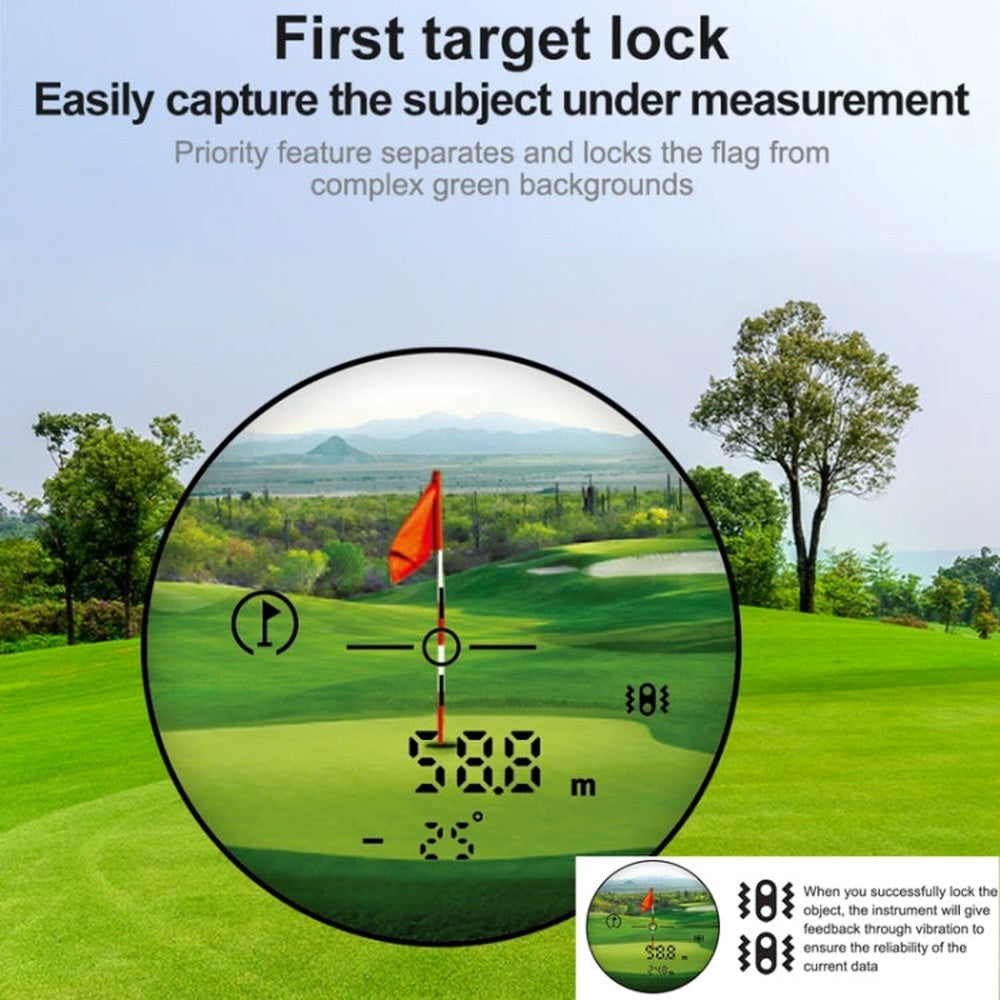 SNDWAY Telescope Golf Rangefinder Handheld Outdoor Altitude Angle Rangefinder, SW-M500 500m, SW-M700 700m, SW-M1000 1000m