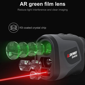 SNDWAY Telescope Golf Rangefinder Handheld Outdoor Altitude Angle Rangefinder, SW-M500 500m, SW-M700 700m, SW-M1000 1000m