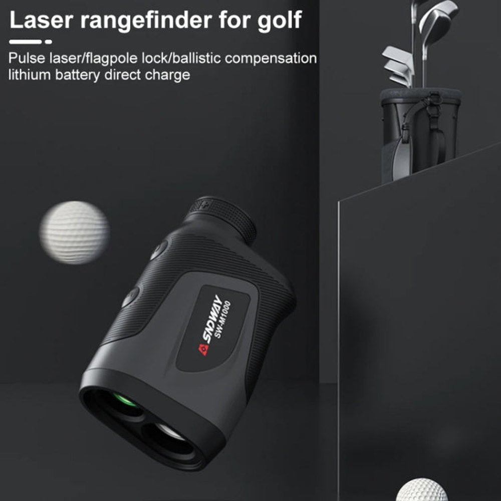 SNDWAY Telescope Golf Rangefinder Handheld Outdoor Altitude Angle Rangefinder, SW-M500 500m, SW-M700 700m, SW-M1000 1000m