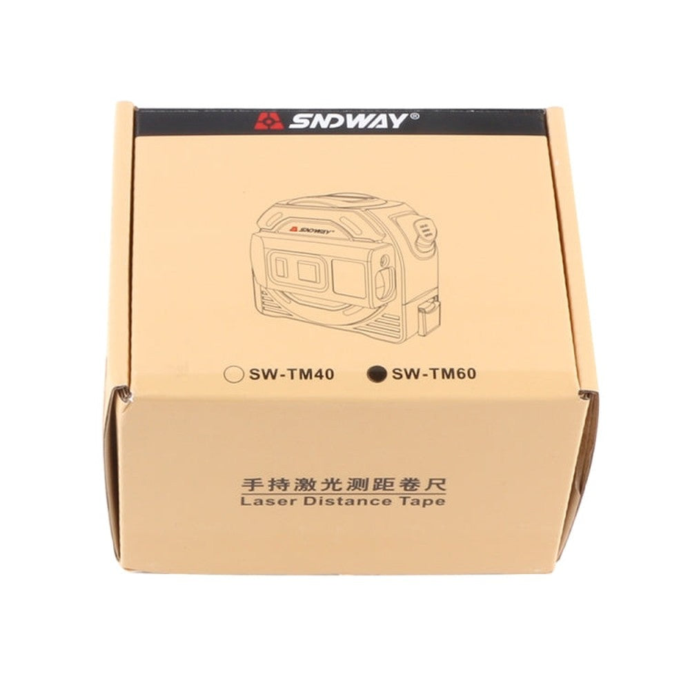 SNDWAY new Digital rangefinderLaser distance meter Tape multi function Self-Locking Hand Tool Device SW-TM40, SW-TM40