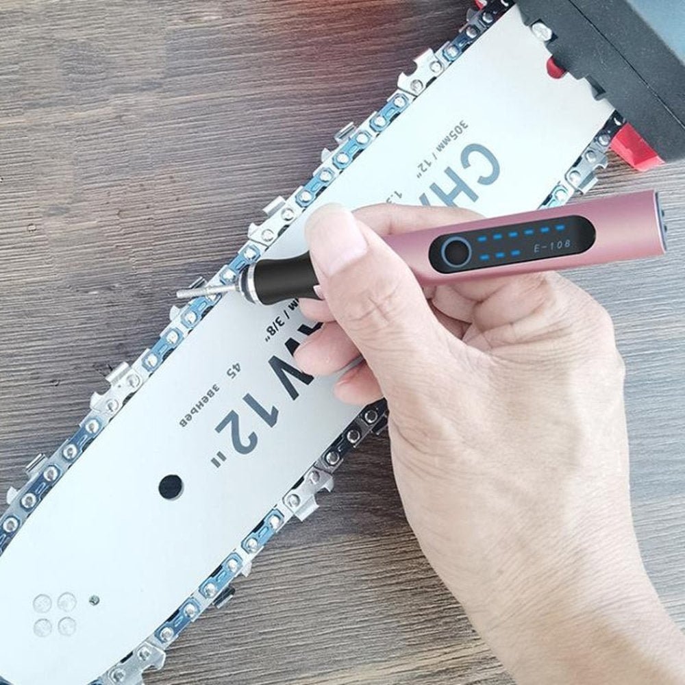 SNJ - 3681 Mini Engraving Pen Wireless Polishing Electric Grinder, Silver+Polishing Head+Cutting Blade+Engraving Template+Drill Bit+Corn Head, Rose Gold+Polishing Head+Cutting Blade+Engraving Template+Drill Bit+Corn Head - laboratorydeal